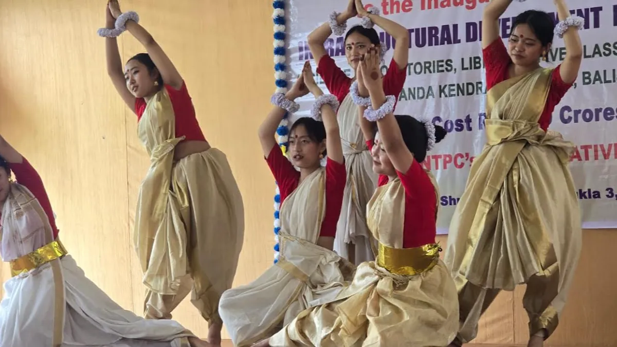 NTPC Bongaigaon Inaugurates ₹1.80 Crore Education Infrastructure Project at VKV Balijan in Arunachal Pradesh 5 ntpc csr2
