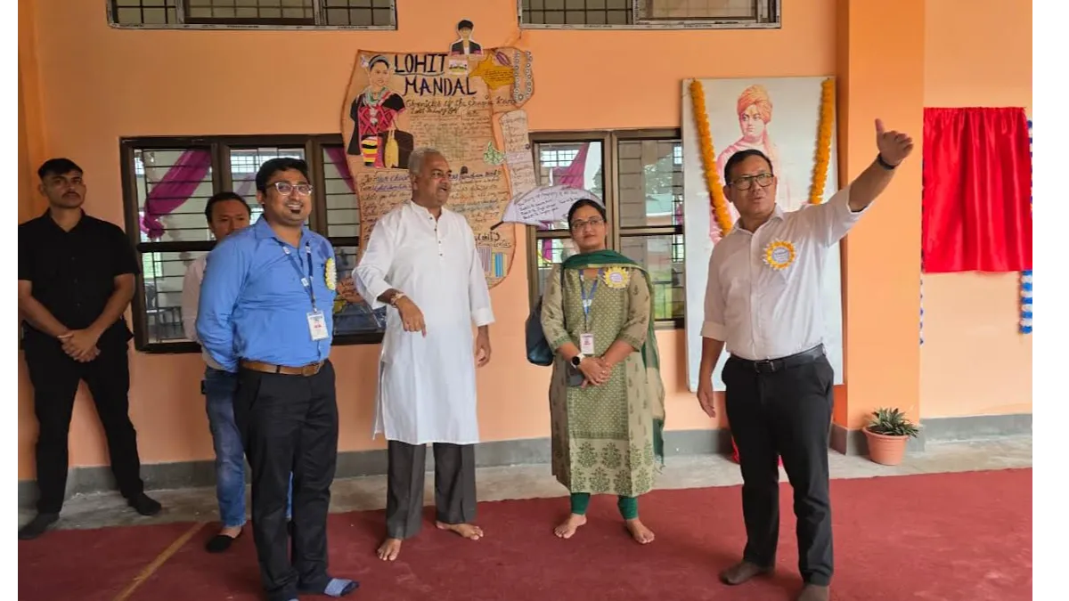 NTPC Bongaigaon Inaugurates ₹1.80 Crore Education Infrastructure Project at VKV Balijan in Arunachal Pradesh 6 ntpc csr3