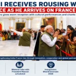 PM Modi Receives Grand Welcome in Nice as France Visit Begins, Set to Meet Macron and Attend G7 Summit 5 Prime Minister Narendra Modi receives a warm welcome from the Indian diaspora in Nice, France