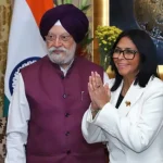 India, Venezuela Deepen Energy Ties as Hardeep Singh Puri Meets Acting President Delcy Rodriguez 6 Hardeep Singh Puri meeting Venezuela Acting President Delcy Rodriguez in New Delhi