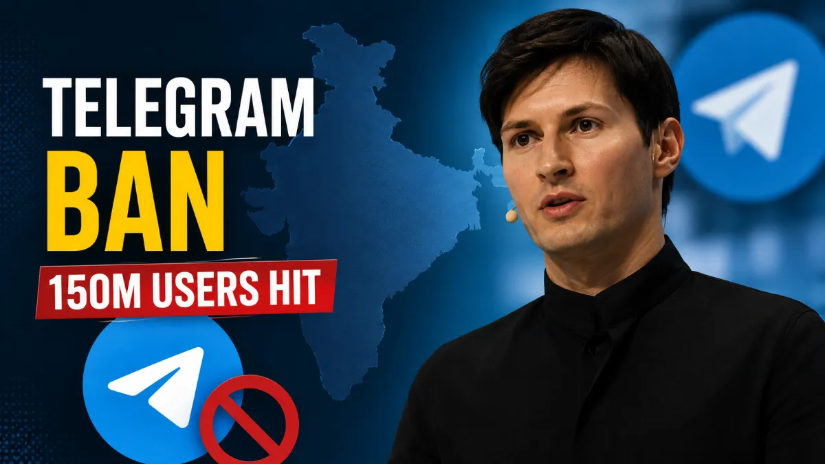 feature news 243 Telegram CEO Pavel Durov reacts to temporary Telegram suspension in India affecting over 150 million users.
